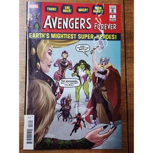 Avengers Forever #1 Betsy Cola 1:25 Variant, NM, Marvel Comics, 2021